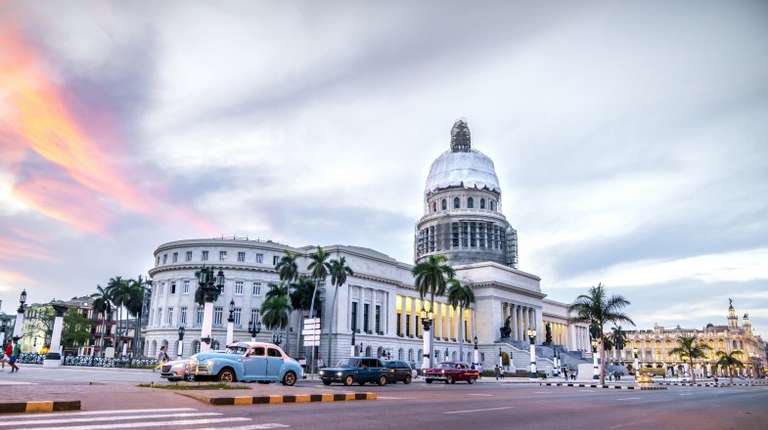 capitol building, Havana Cuba in October