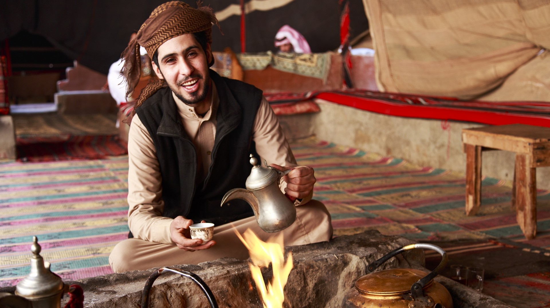 Experience the warmth and hospitality of the country, which is one of the culture in Jordan. Warm hospitality is one of the culture in Jordan.