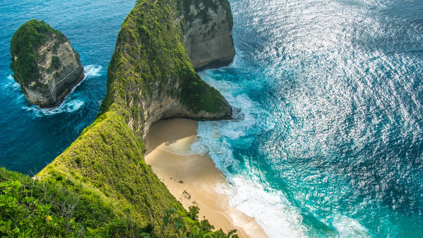 Nusa Penida is a popular place to go diving in Bali