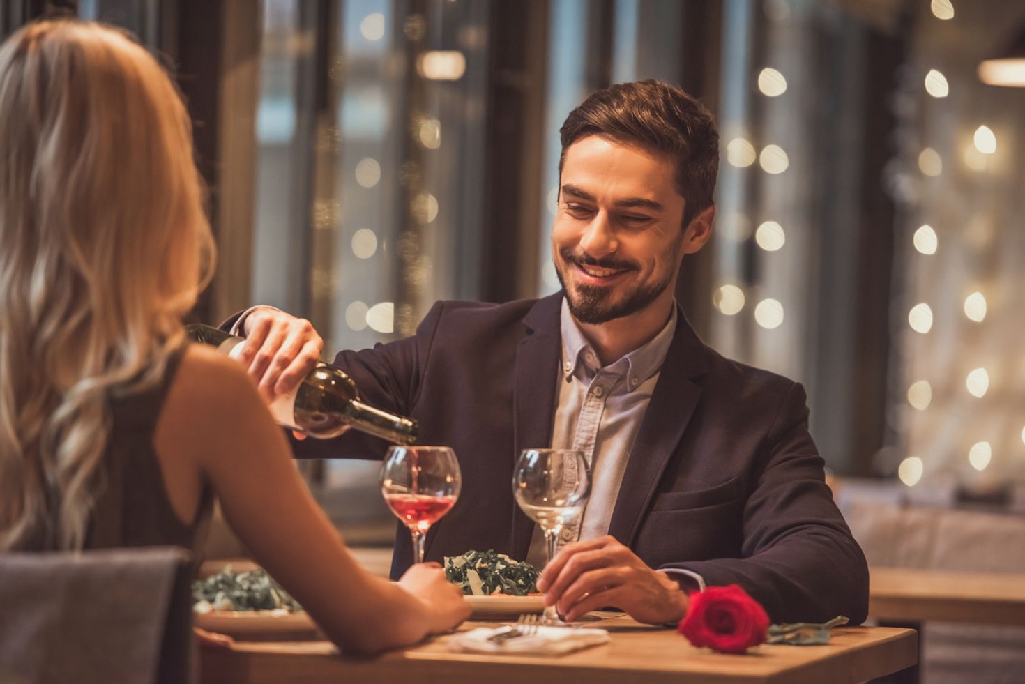 Dubai honeymoon dinner