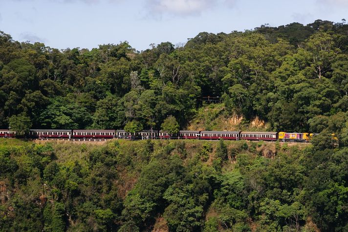 kuranda scenic railway in Cairns
