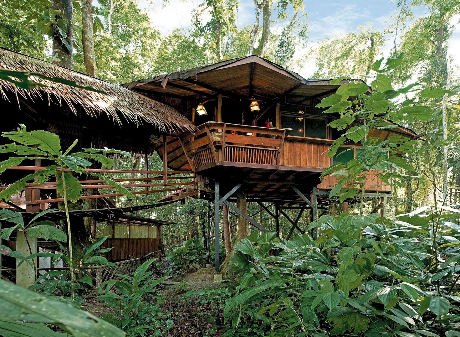 Eco lodges in Costa Rica Tree House Lodge