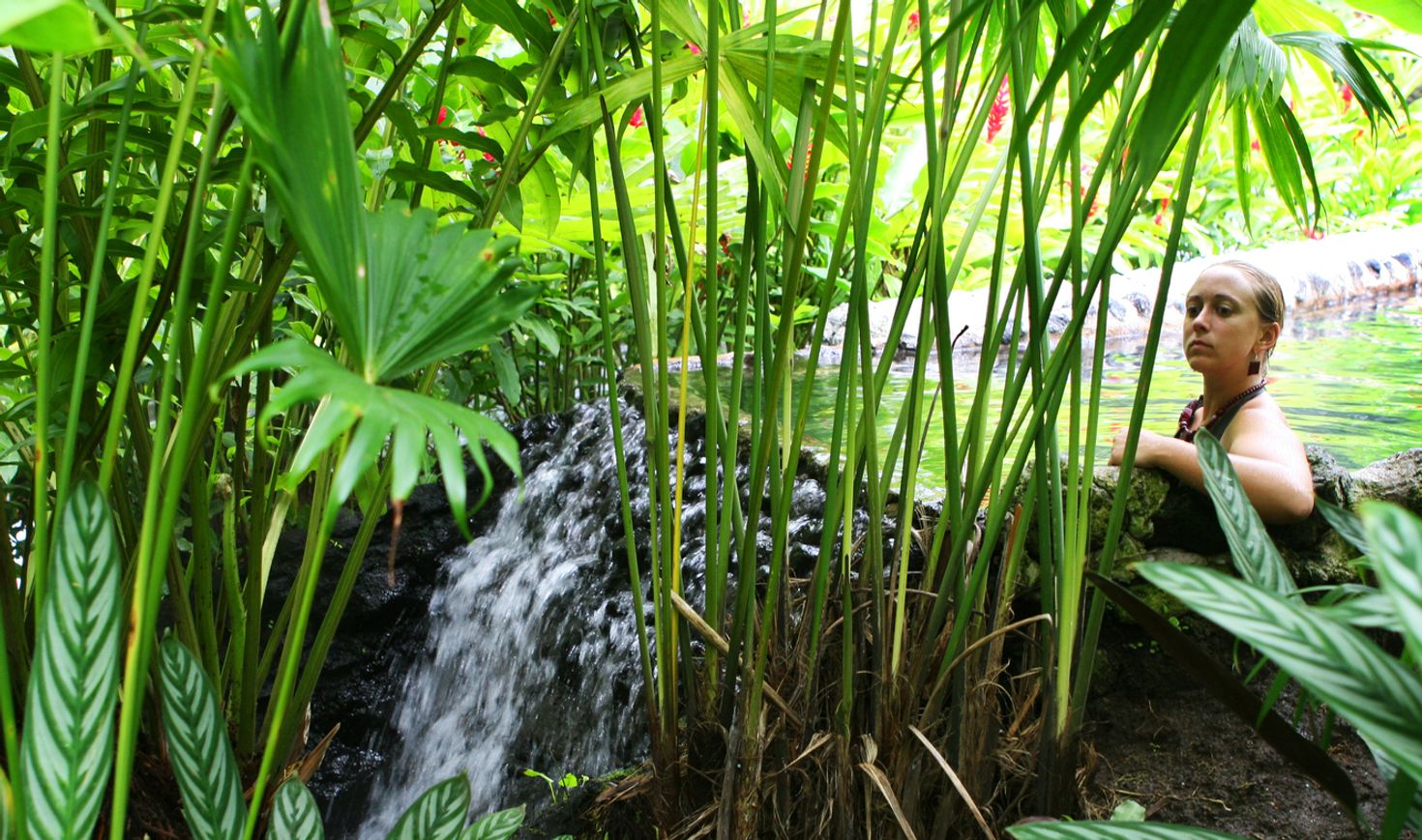 Eco tourism in Costa Rica hotsprings
