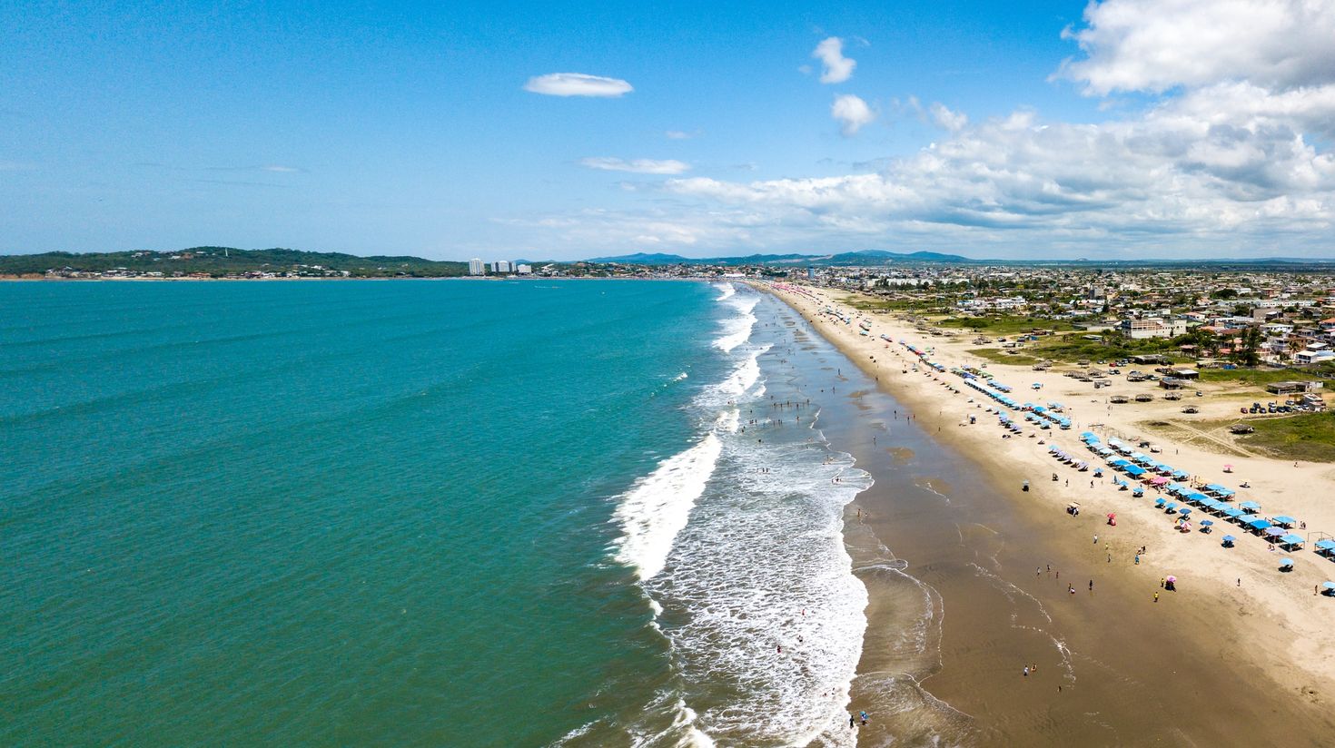 Relaxing on the beach is one of the best things to do in Ecuador.