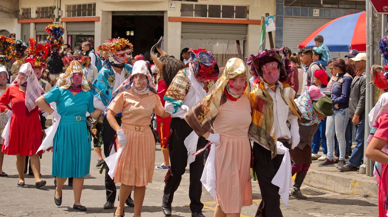 Watching people celebrate Devil Dance is a great reason to go to Ecuador.