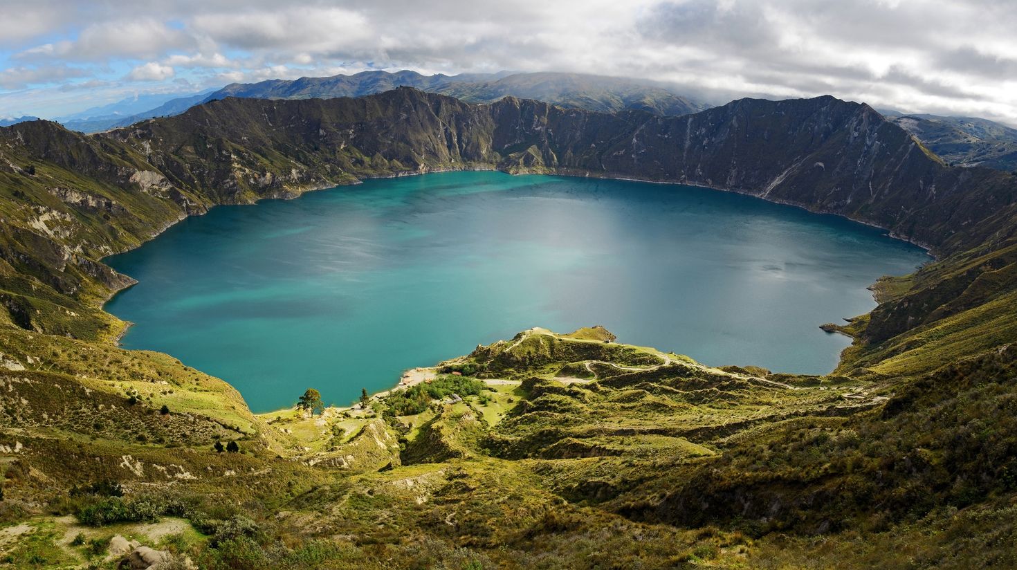Quilotoa Loop is one of the best places to visit in Ecuador.