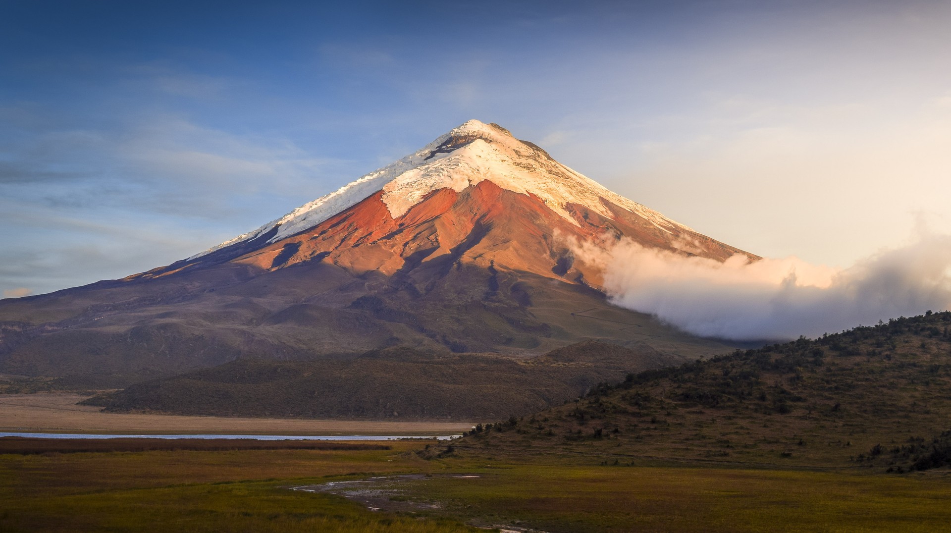 Hike the Cotopaxi volcano in Ecuador in June.