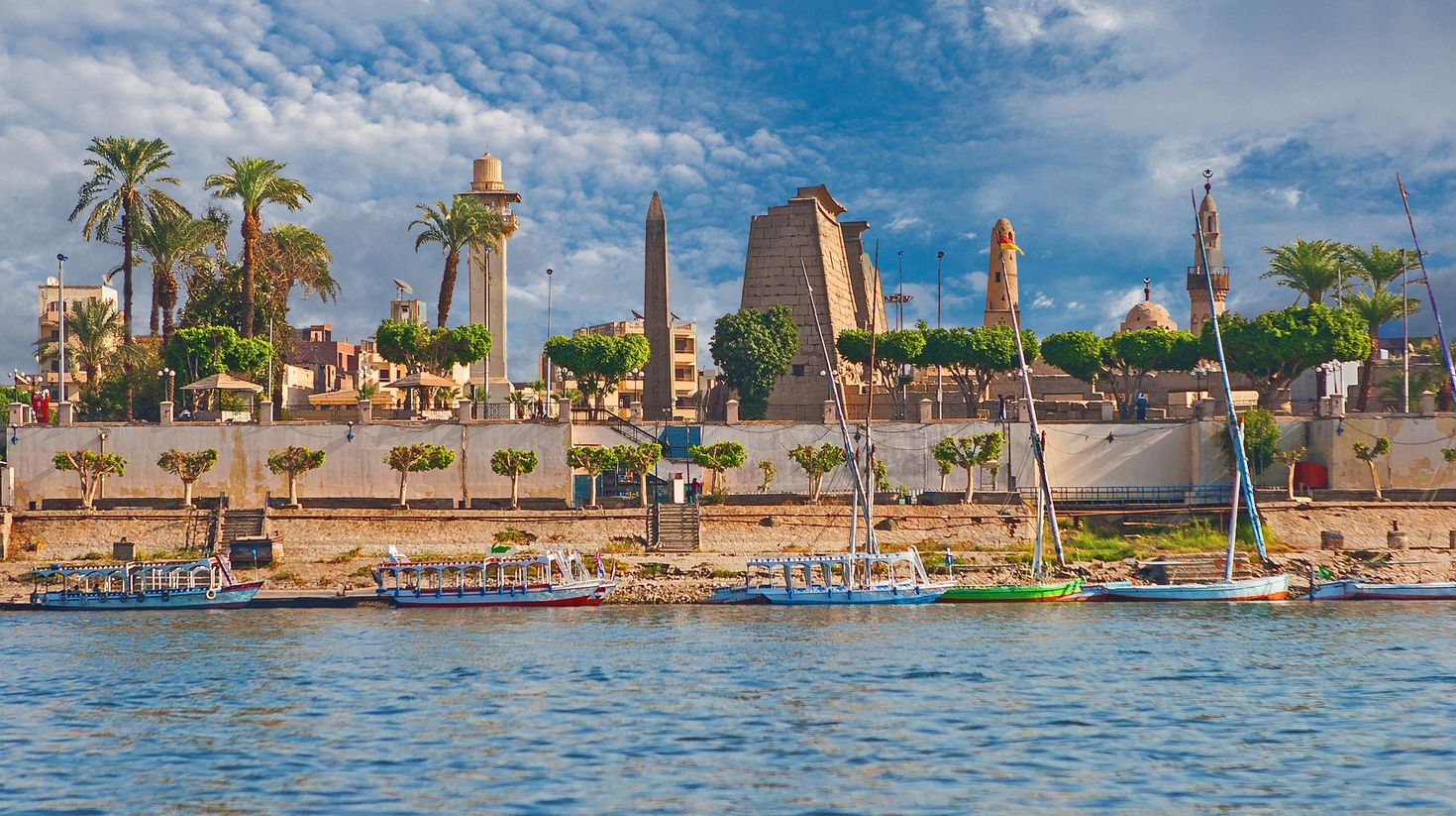 Head to Karnak Temple in Luxor while weather is good in Egypt in February.