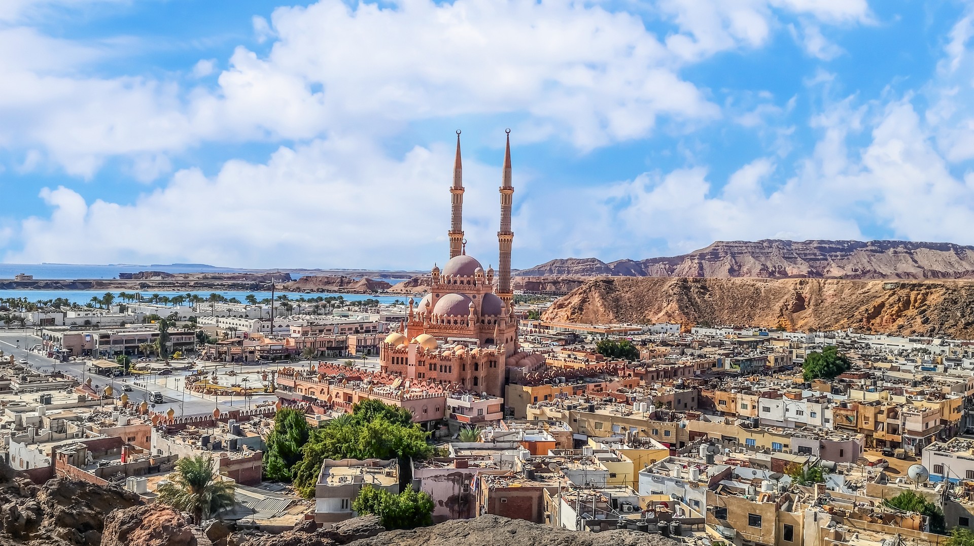 Head to the Red Sea region of Egypt in May and have a breezy holiday. View the old city of Sharm El Sheikh on your trip to Egypt in May.
