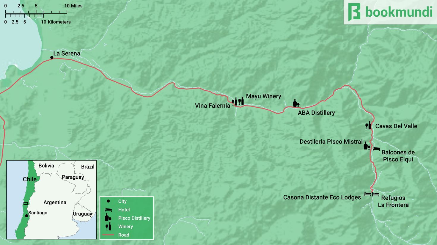 Elqui Valley Map