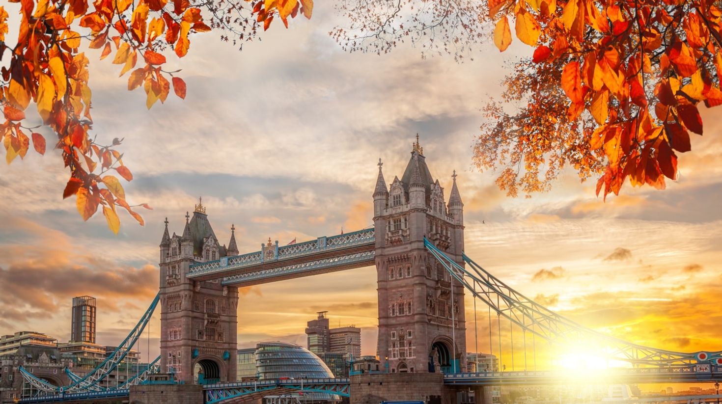 England in September experiences crispy air, leaves changing and warm weather