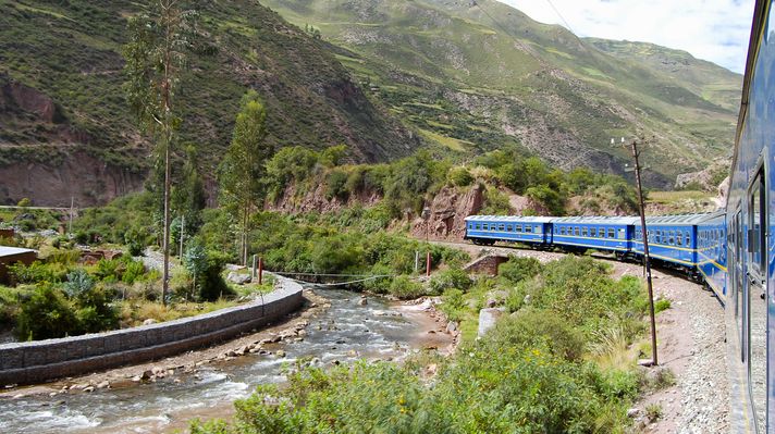From Lima to Machu Picchu on a train