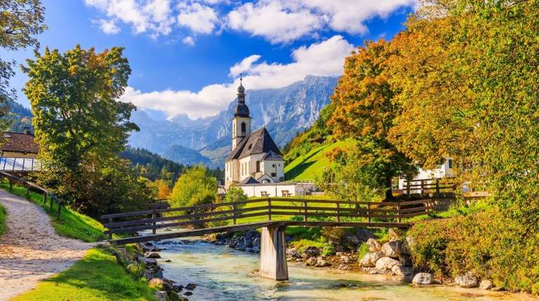 Visit the Berchtesgaden National Park during your 14 days in Germany.