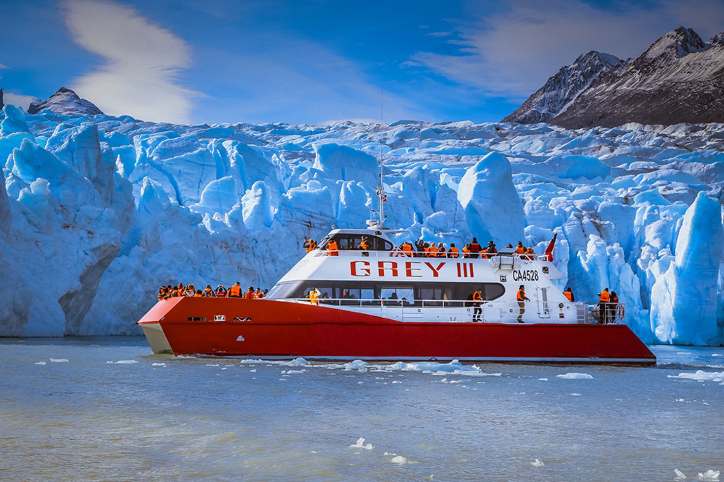 boat tours to experience glacier grey