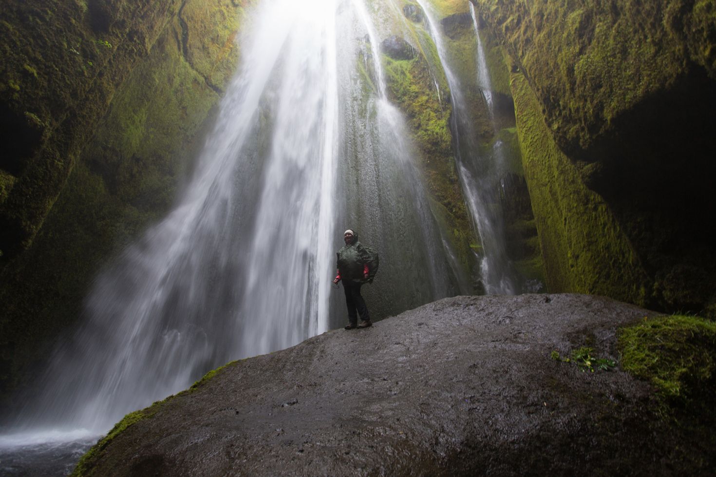 Gljufrabui waterfall is one of the most beautiful waterfalls in Iceland