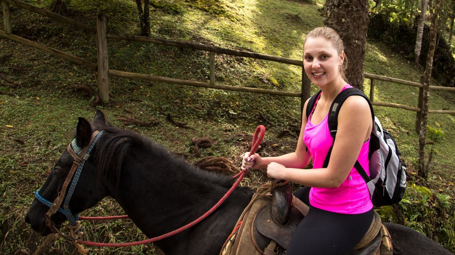 Costa Rica itinerary can include a horseback ride