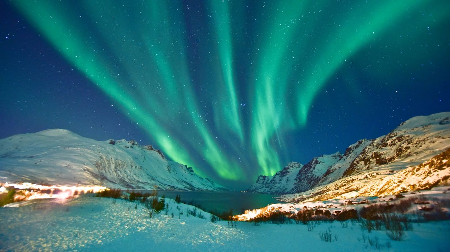 The wondrous Northern Lights in Finland.