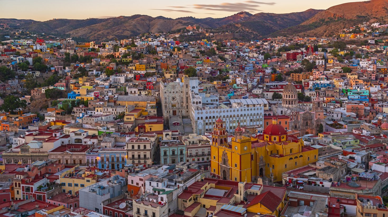 Located in Central Mexico, Guanjuato is a city rich in colonial architec
