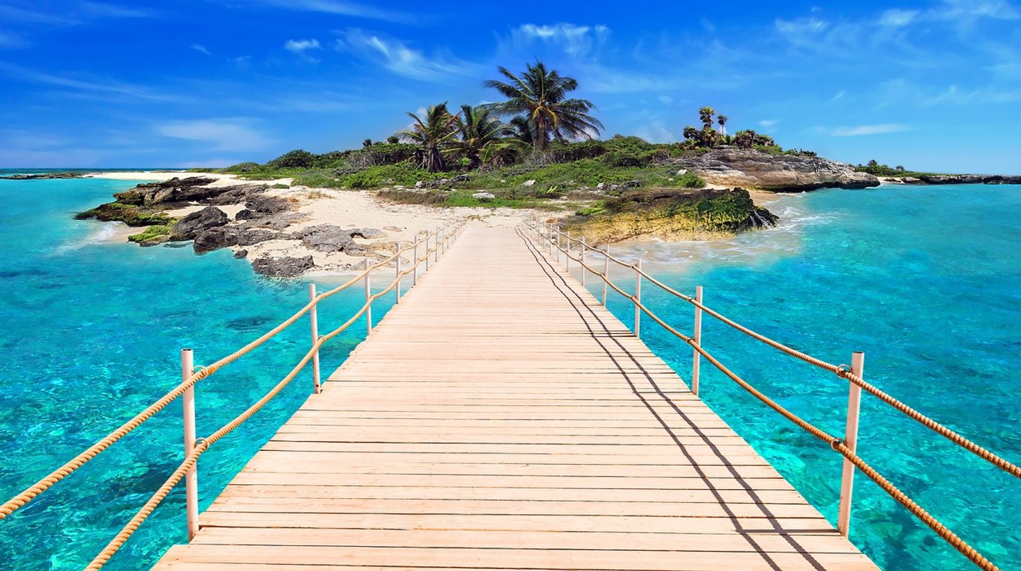 Playa del Carmen in Mexico is famous for its impressive beaches and parties