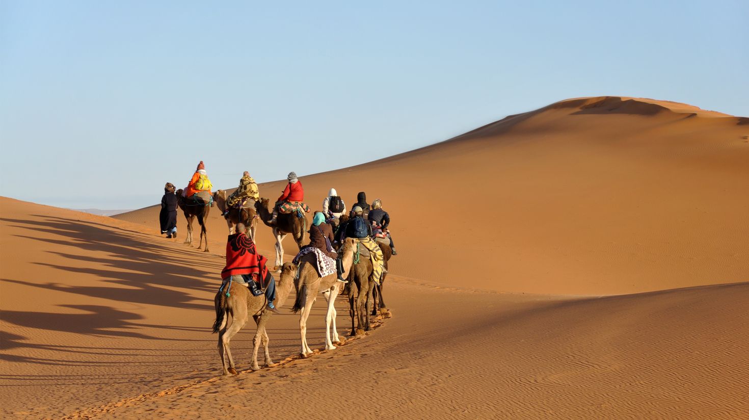 It is a must that you include a camel ride when in Marrakech.
