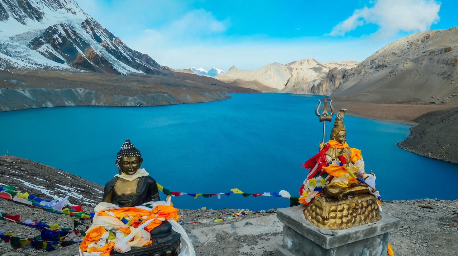 Located in Manang, Tilicho lake is the World's highest altitude lake.