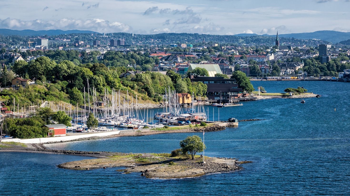 View of Oslo, one of the best places to visit in Norway.