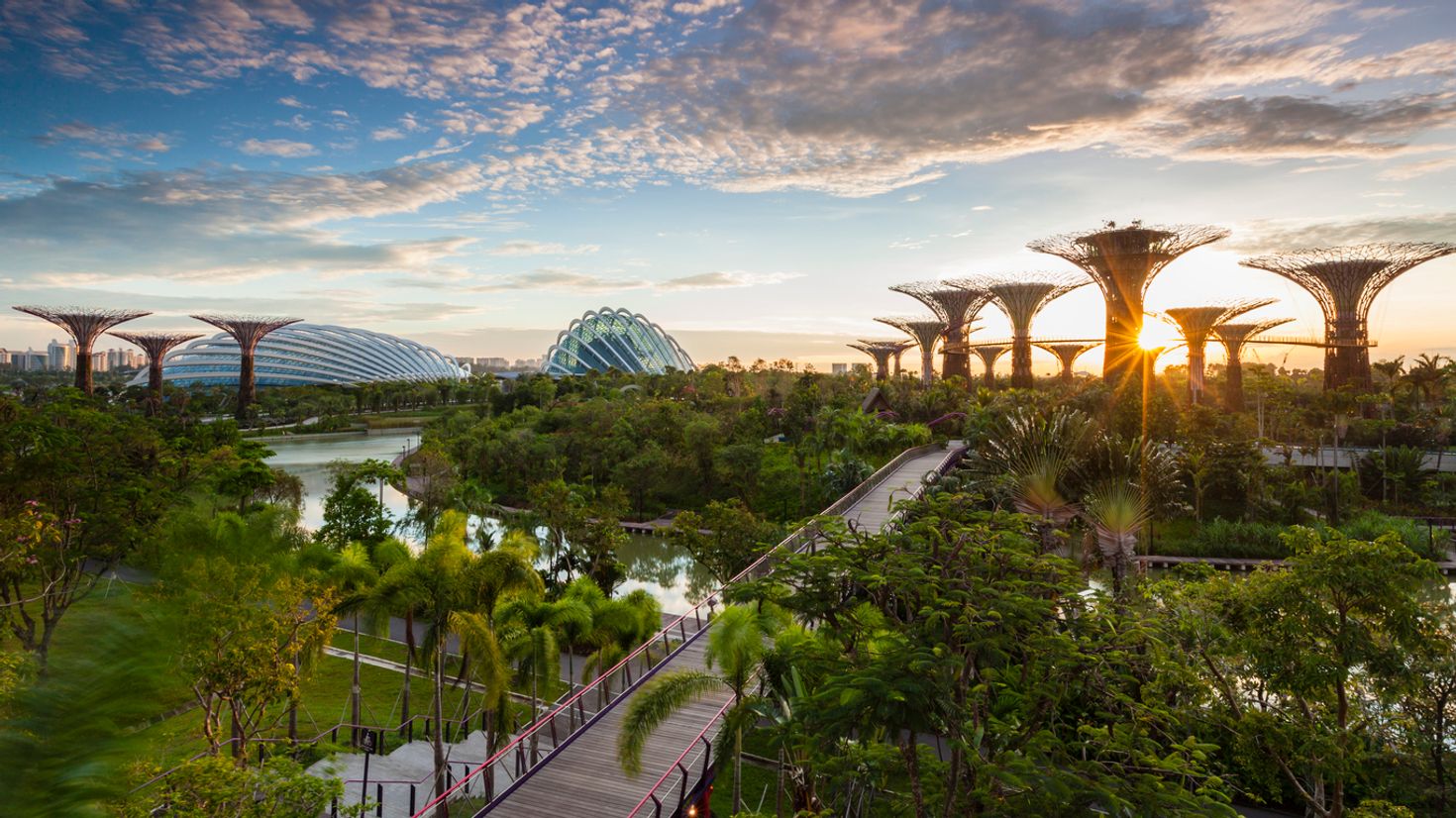 Singapore is one of the best eco-friendly travel destination.