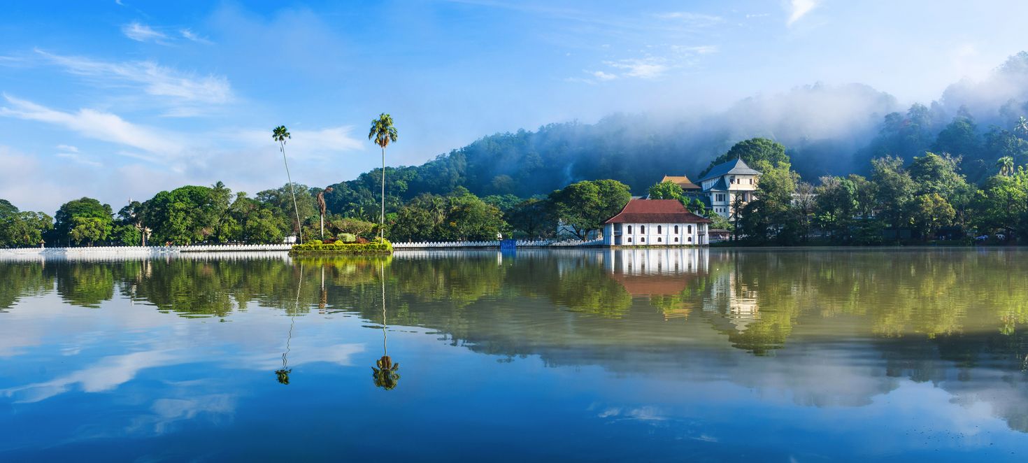 Temple of the Sacred Tooth Relic in the city of Kandy
