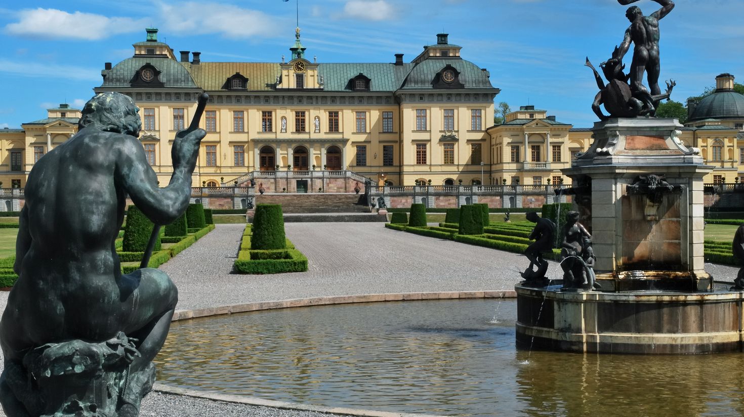 Drottningholm, the Swedish royal summer residence