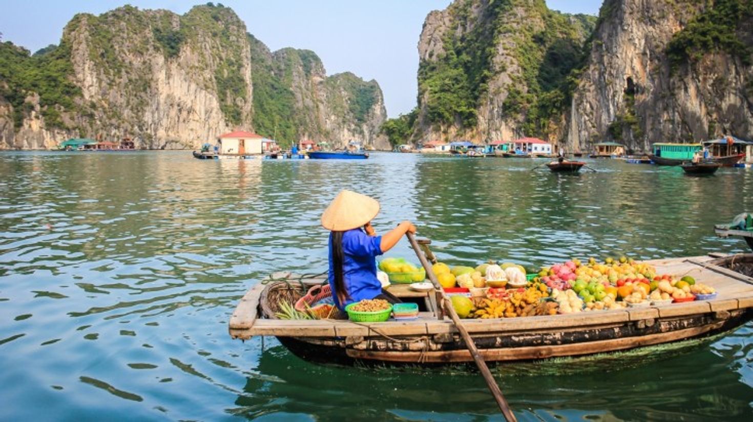 Take a Ha Long Bay cruise in Vietnam.