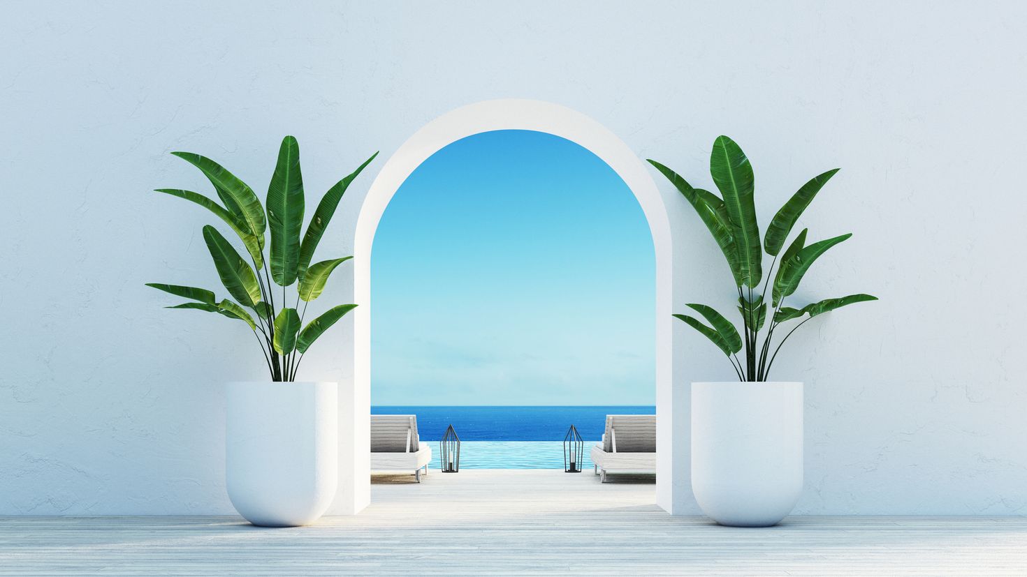 Gate to the sea view & beach living - Santorini island style, Greece