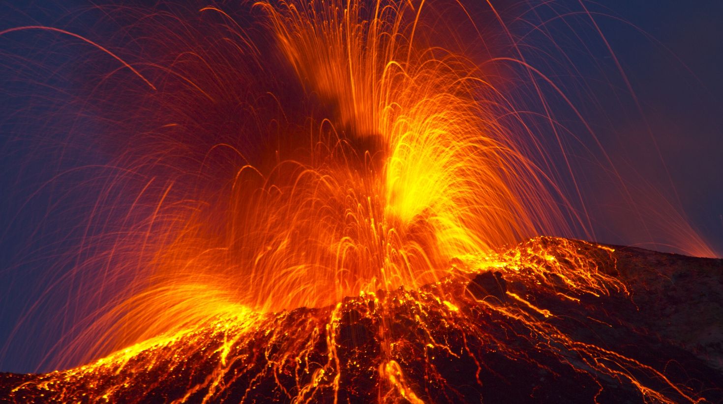 Hekla Volcano Eruption