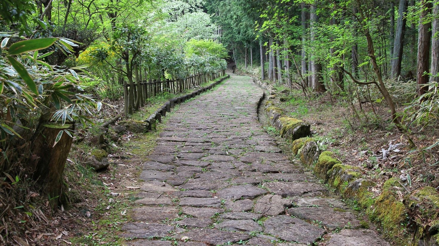 When you're hiking in Japan it is a must to hike the Magome Tsumago Trail. 
