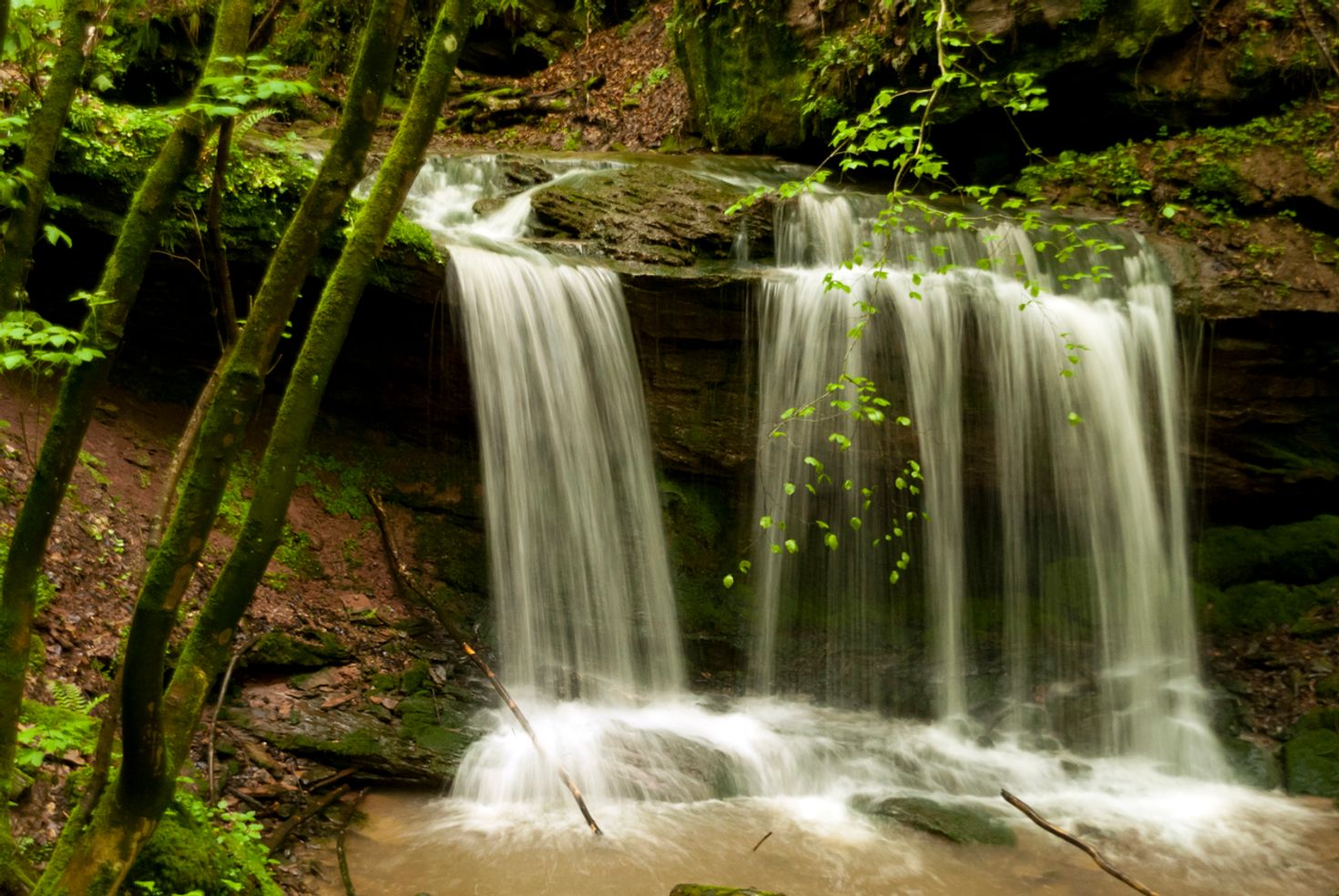 Waterfalls and rivers are common sightings on the Eifelsteig