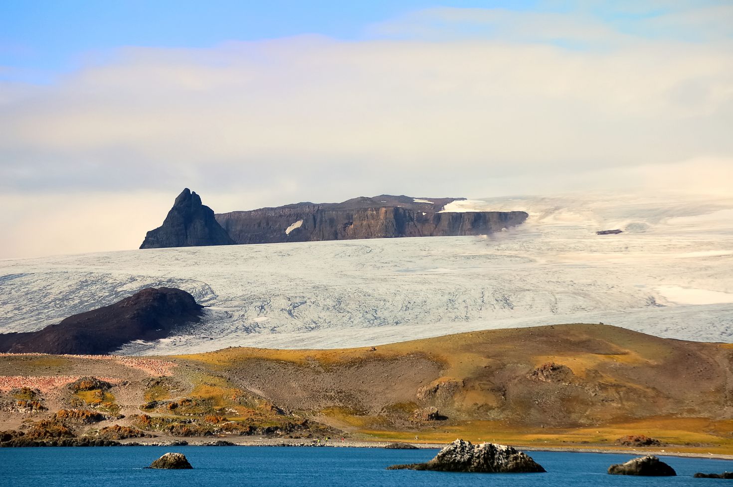 Fly-cruising to Antarctica