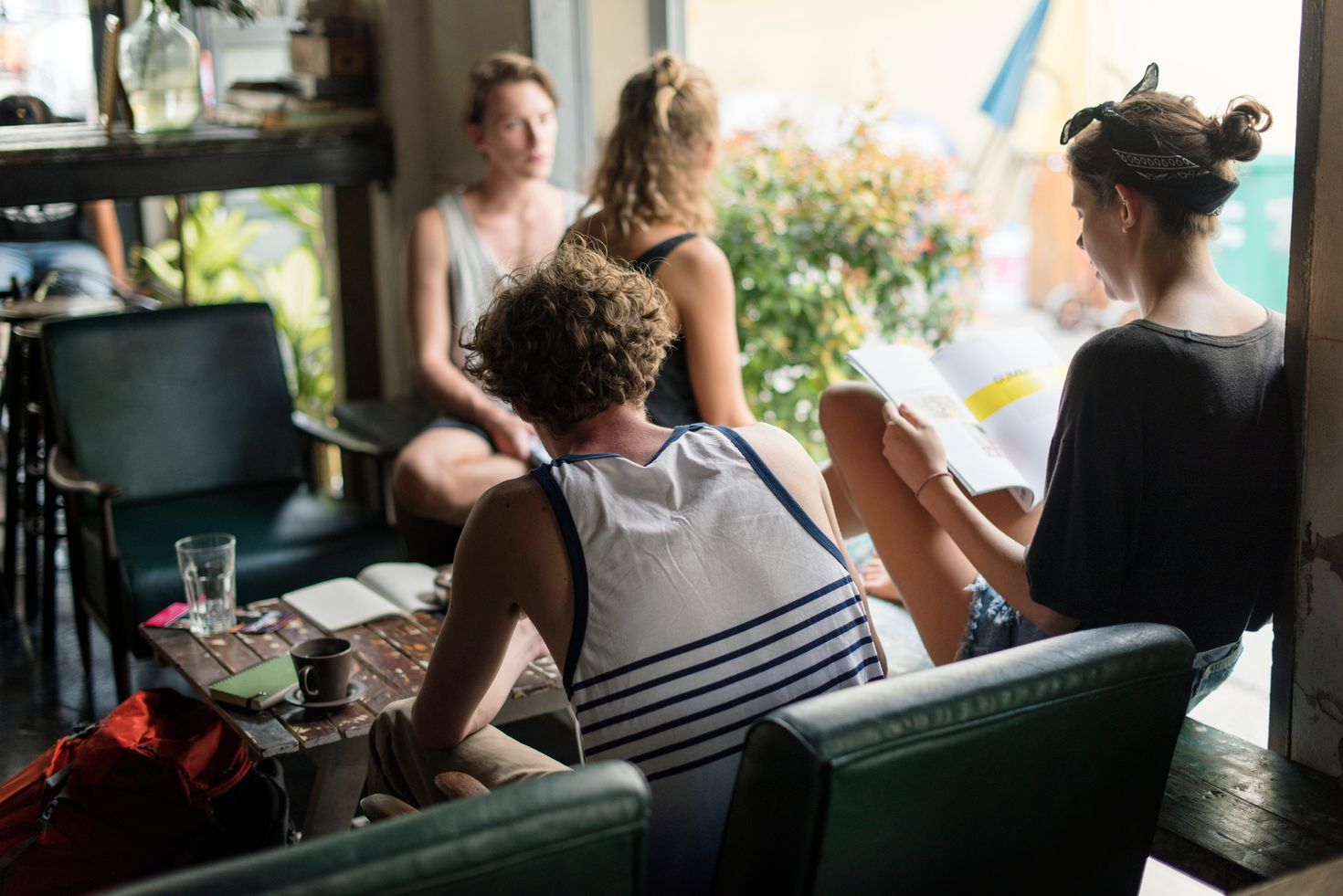 Stay in a hostel to meet new people