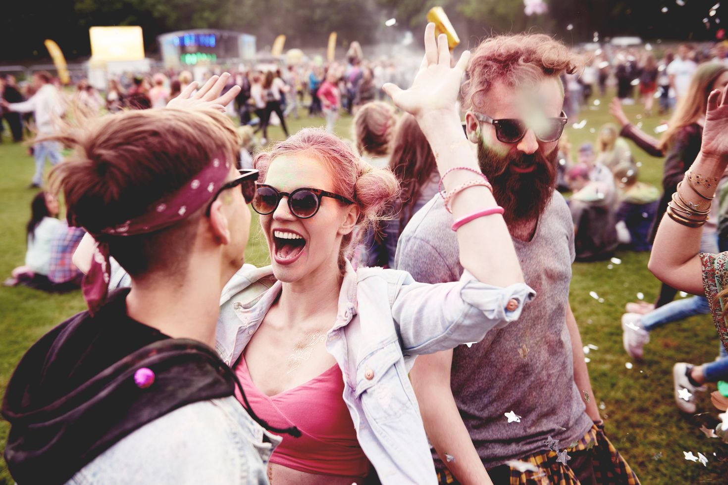 Festivals are a great place to meet new people when traveling solo