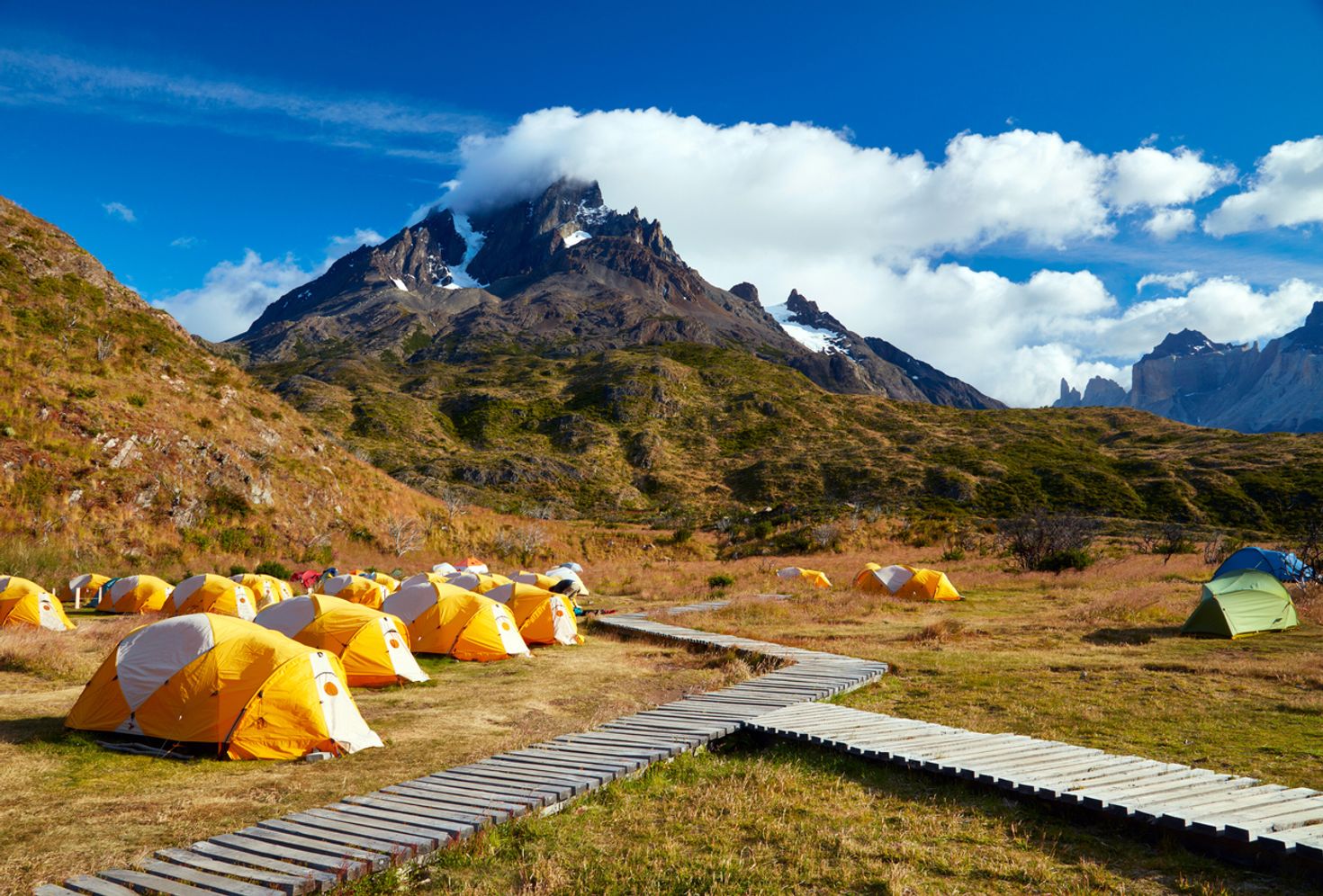 Camping in Torres del Paine
