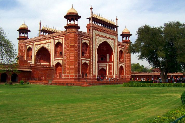 Taj Mahal's Royal Gate in India