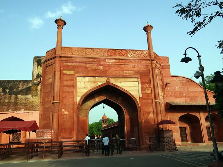 Eastern Gate in Taj Mahal