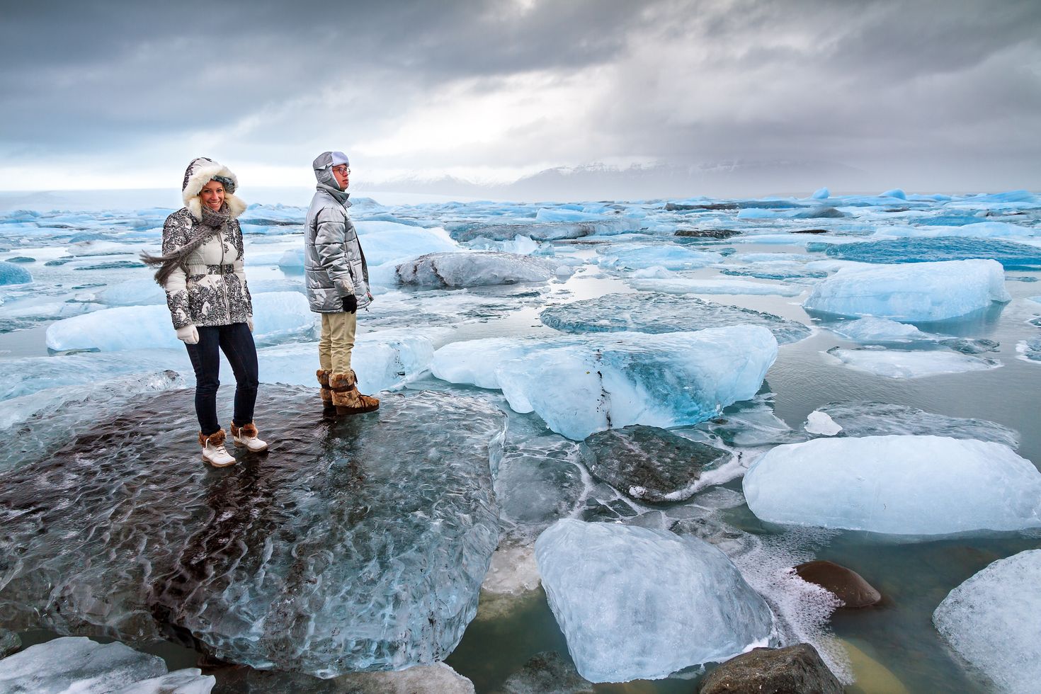glacier tour on jokulsarlon in iceland