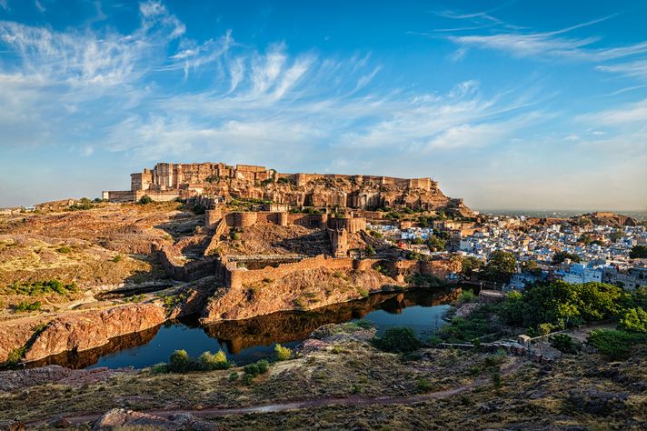 See Mehrangarh Fort in Jodhpur while spending 10 days in India.