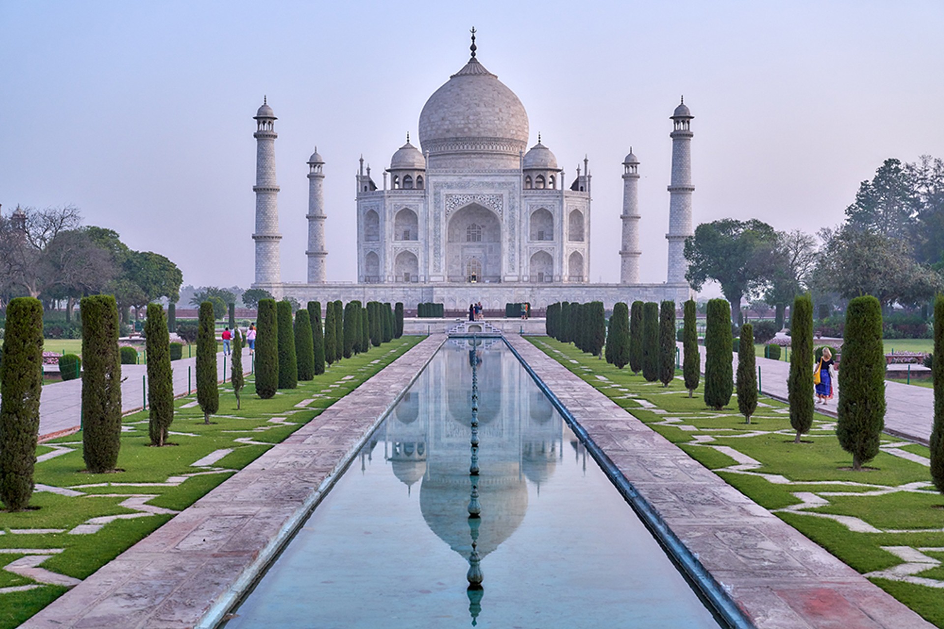 The Taj Mahal in Agra is a highlight of any Golden Triangle trip in India A trip to the Taj Mahal is a must if you spend 7 days in India.