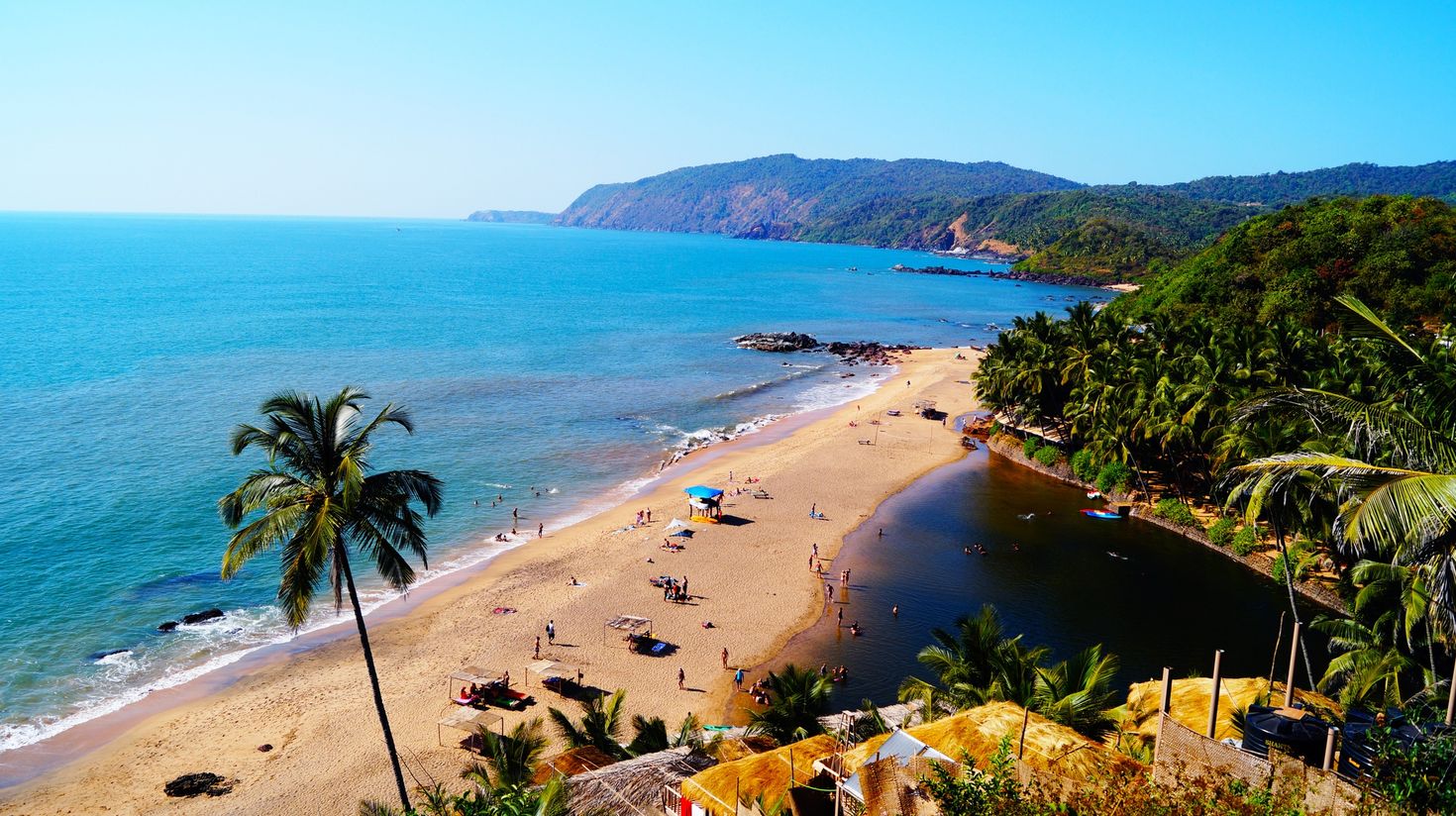 Cola beach in Goa