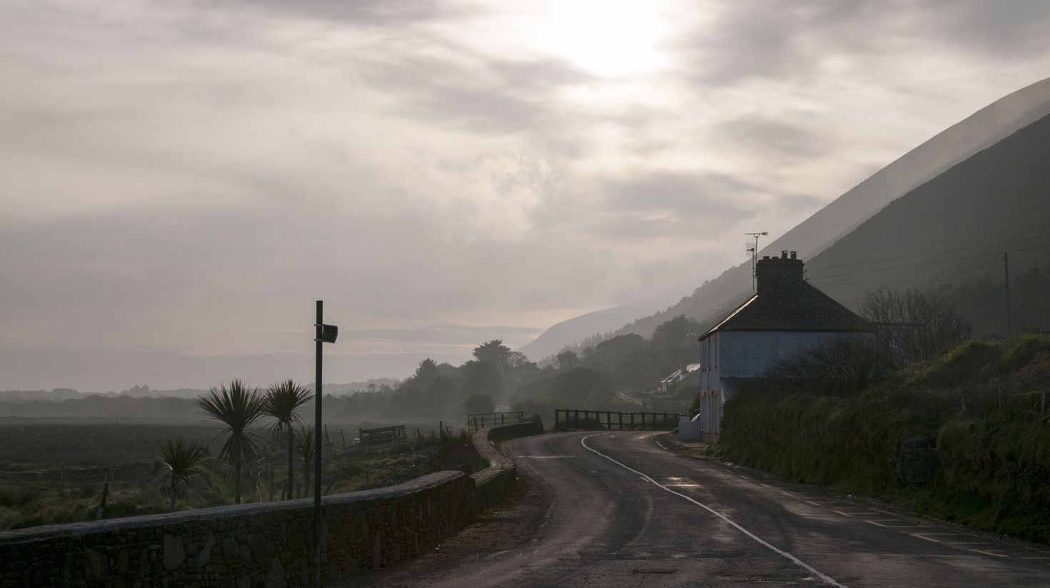 Sunrise over the village of Rosbeigh near Glenbeigh, Ireland