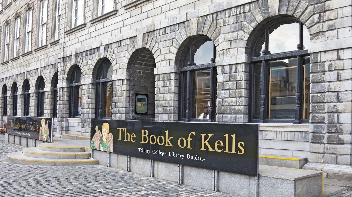 You can go to Book of Kells from the public entrance to Trinity College.