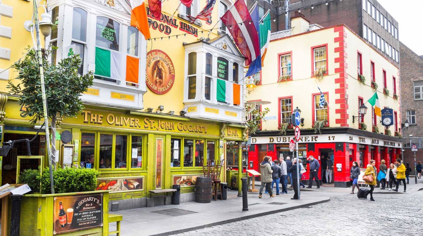 Explore Dublin in October when there are fewer crowds on the street.