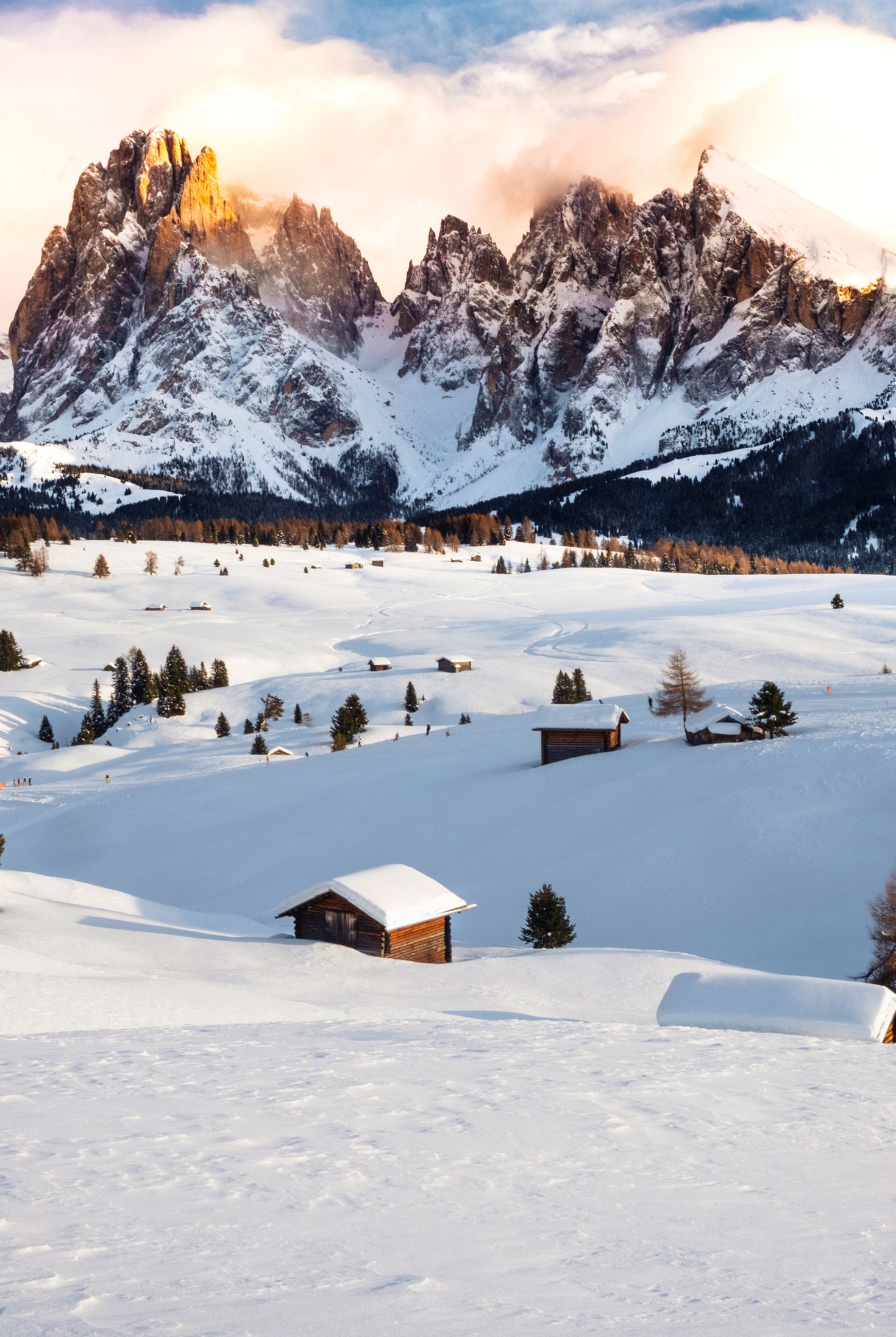 Lodges in Alps di suisi