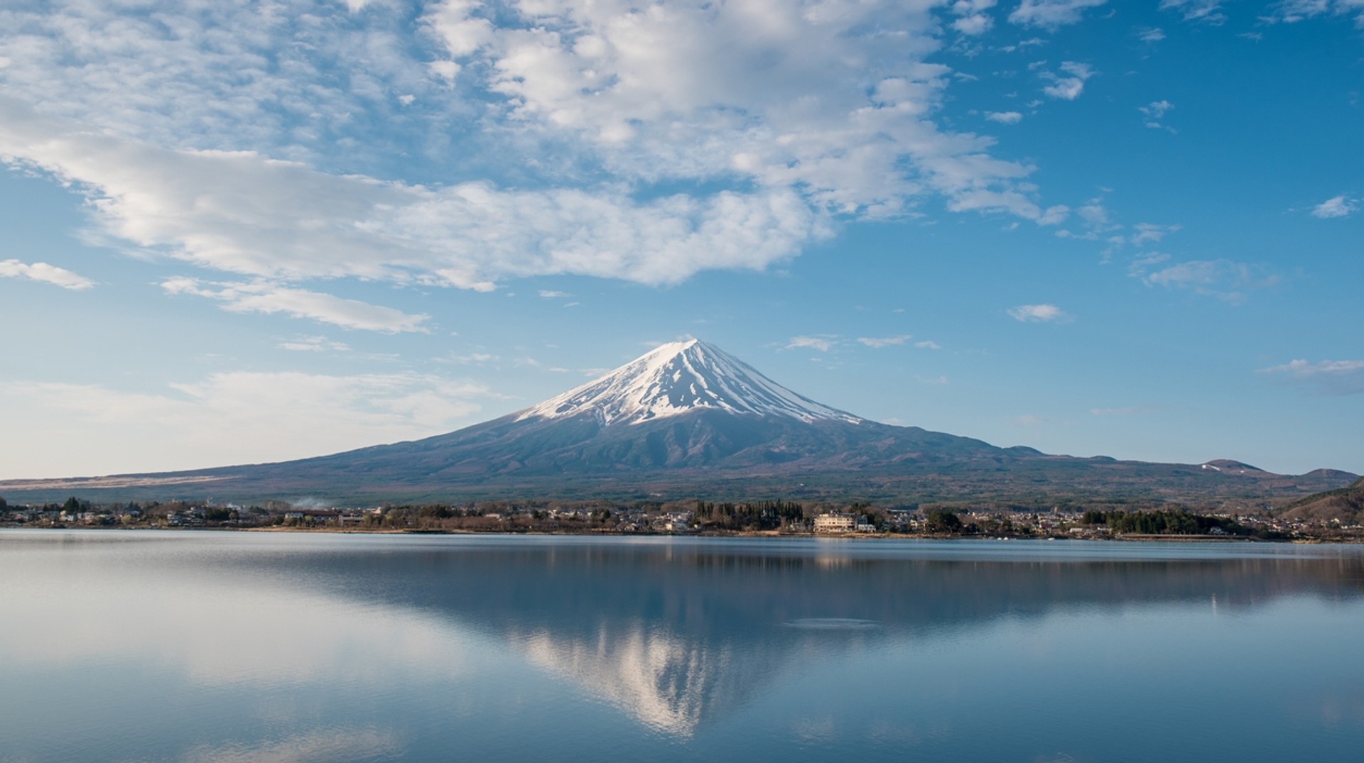 Japan is filled with greenery making it ideal to explore the country's natural beauty in June. A view of Mount Fuji in Japan in June.