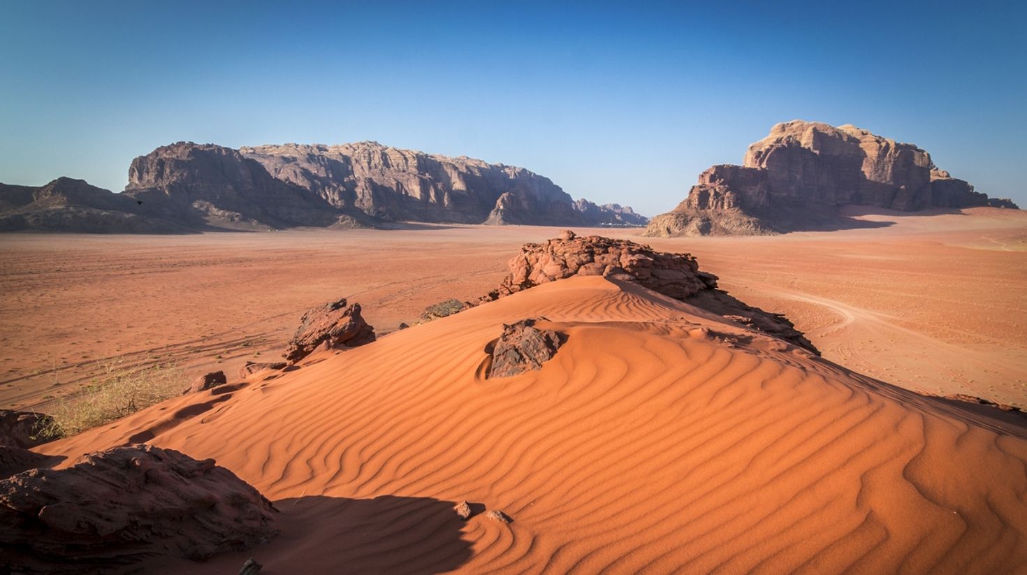 The best time to visit the Wadi Rum in Jordan